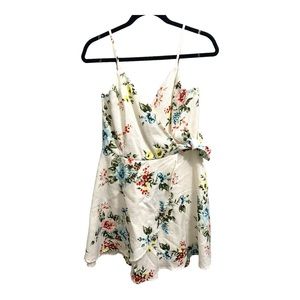 Juniors' Printed  floral Fit & Flare Dress - size 13